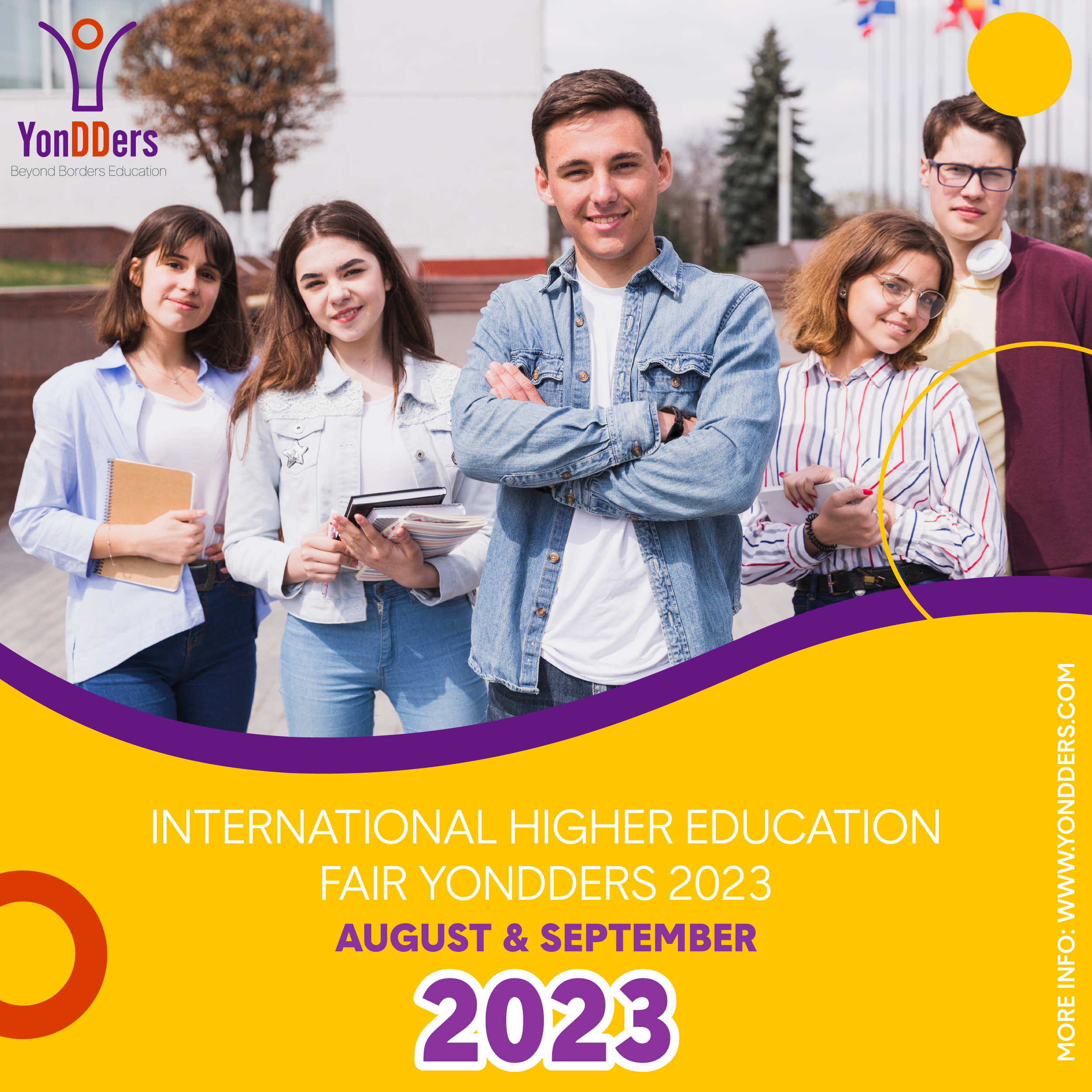 INTERNATIONAL HIGHER EDUCATION FAIR: AUGUST & SEPTEMBER 2023